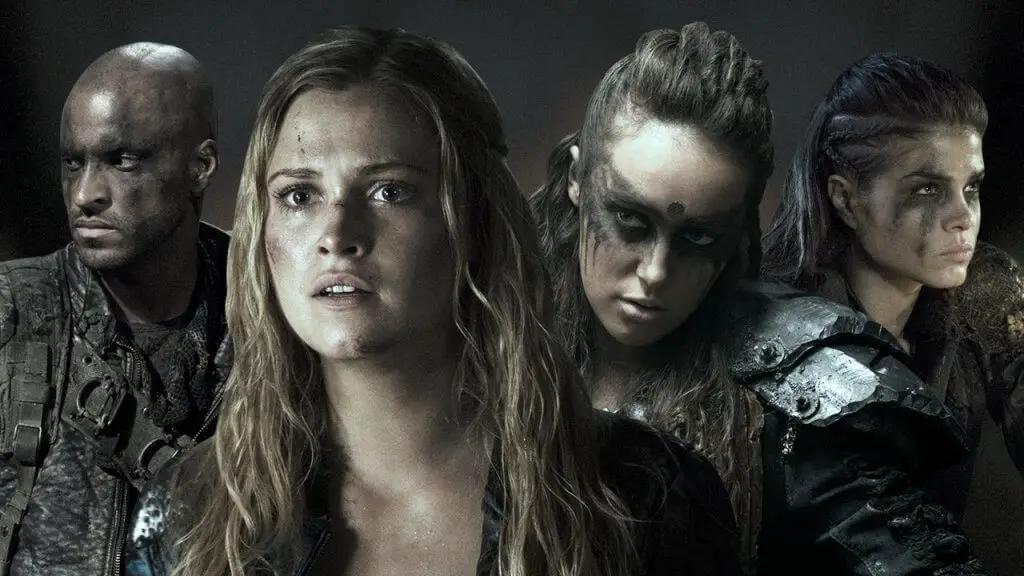 Four Actors of the series - The 100