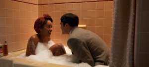 two people in a bathtub; Hollywood Season 2 Release Date elle