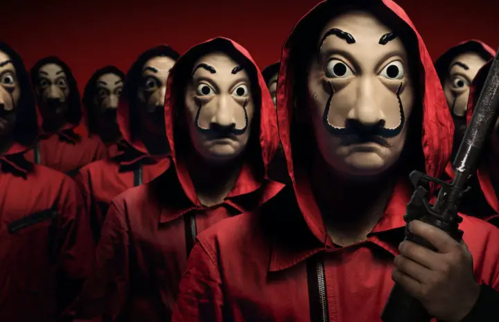 Ultimate and dynamic poster of money heist season 6