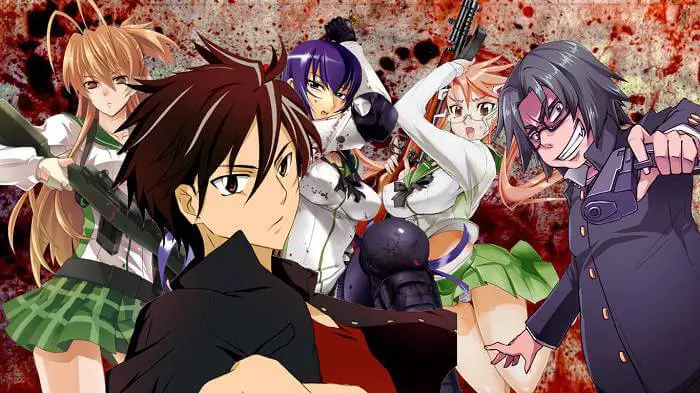 Mix up characters of High school of the dead season 2