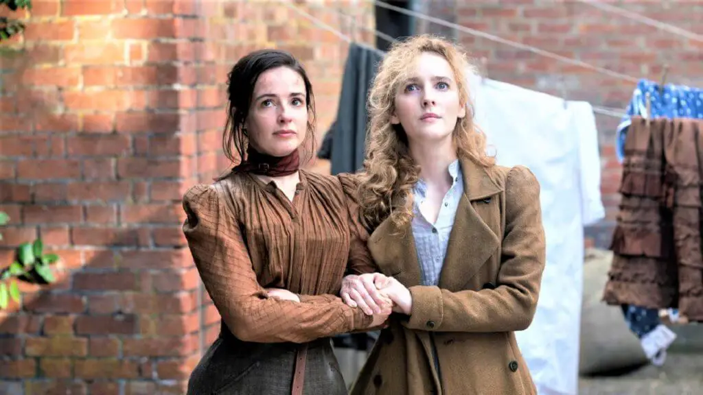 Two girls in long coat - The Nevers season 1 review
