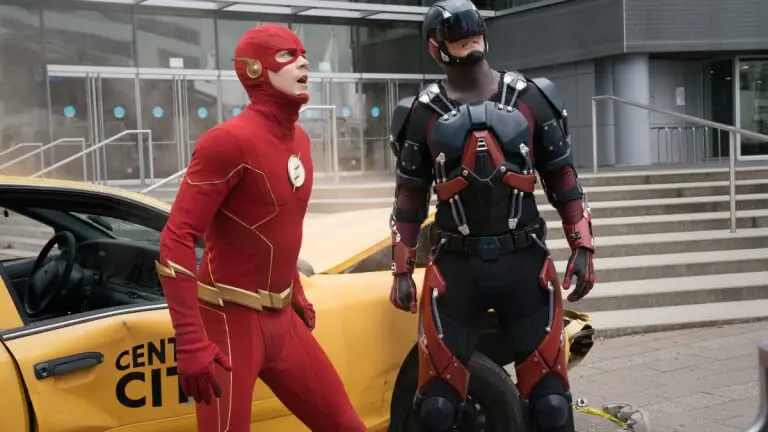 Suepr hero talking to super villain