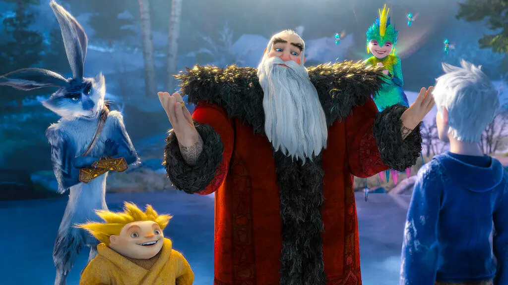 Animated characters of Rise of Guardians