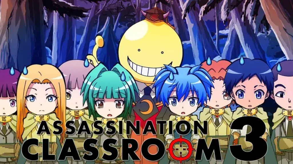 Assassination Classroom Season 3 Release Date: The Spilled Tea!; Animated characters