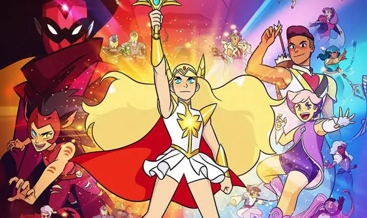 All the possible cast of She-Ra Season 6 posing for a poster.