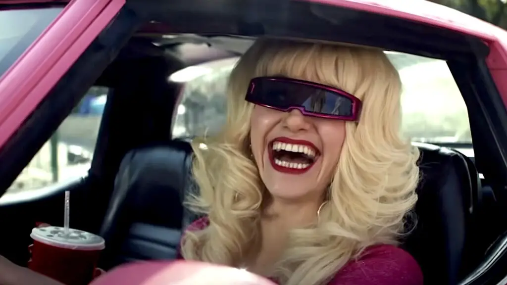 Angelyne's is laughing
