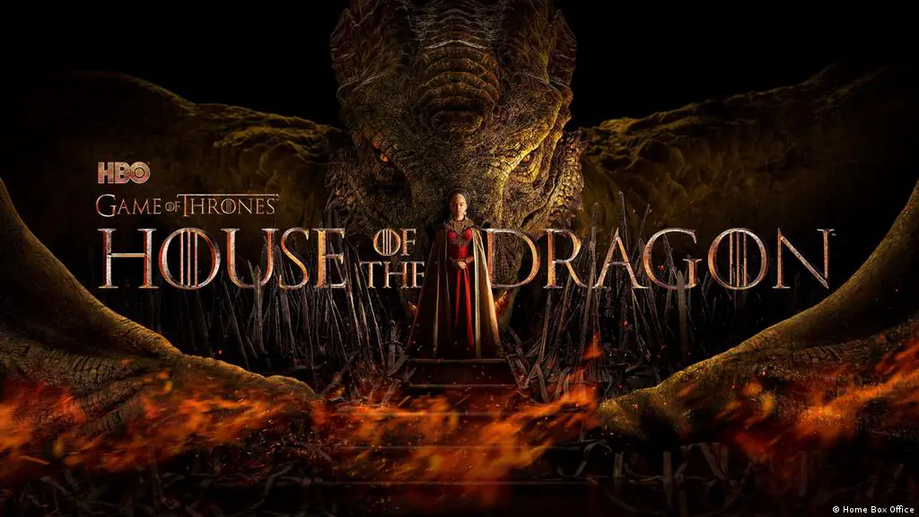 Princess Rhaenyra and a dragon. Text - House of Dragon