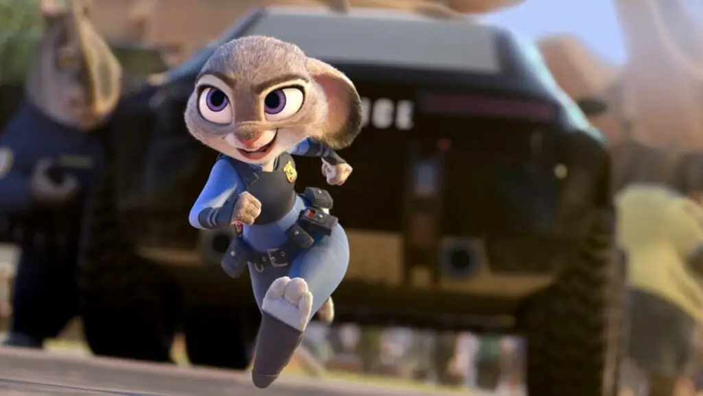 Judy running