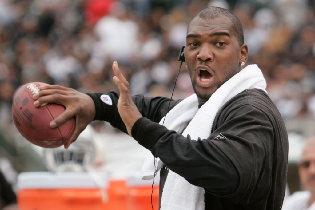 Jamarcus Russell in the playground