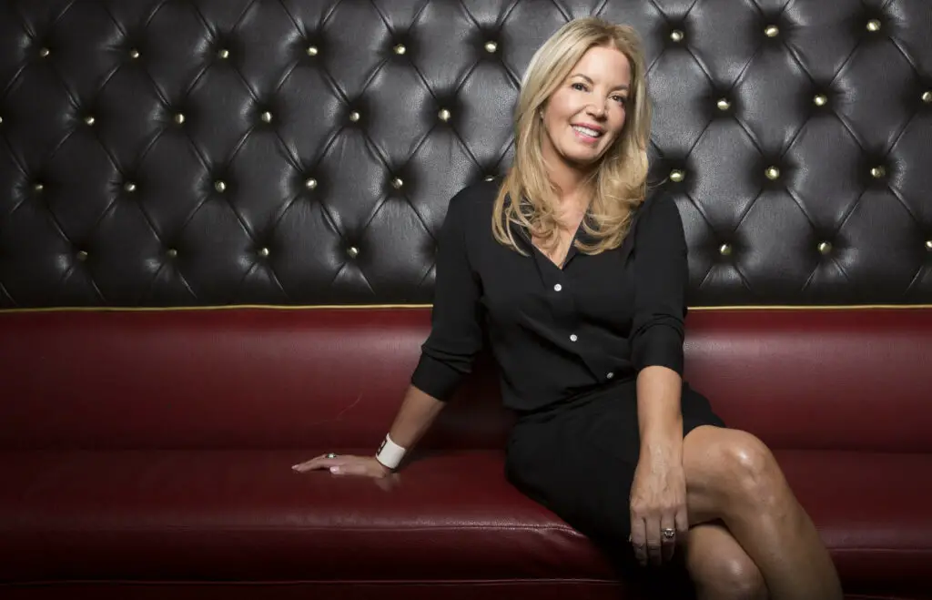 Jeanie Buss during a photoshoot