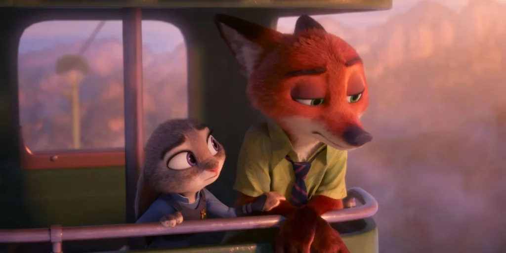 Judy & Nick talking
