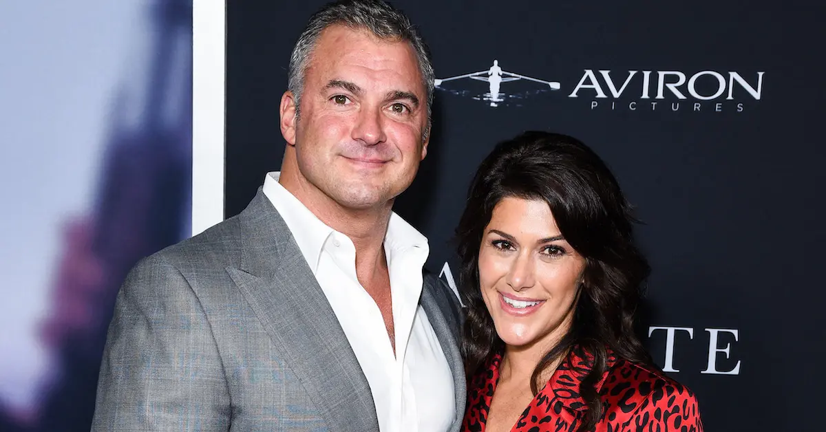 Shane McMahon with his wife