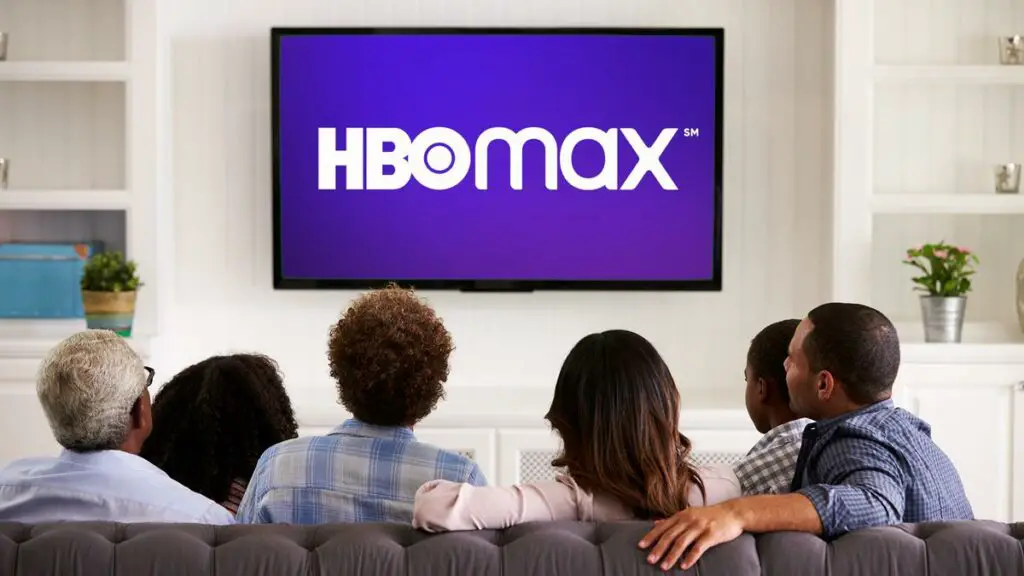 All the family members are watching HBO Max