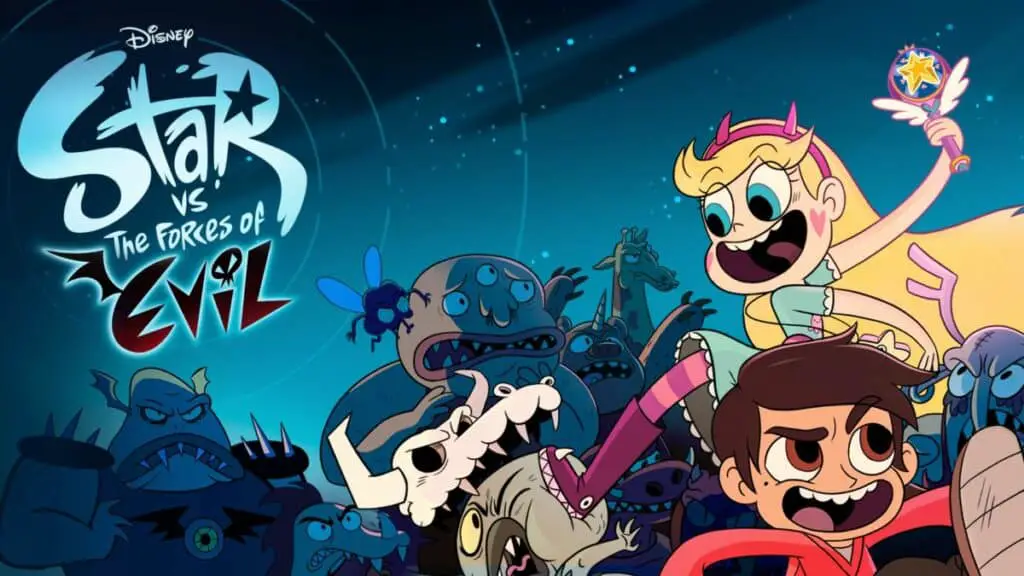 star is fighting in Star Vs. The Forces Of Evil