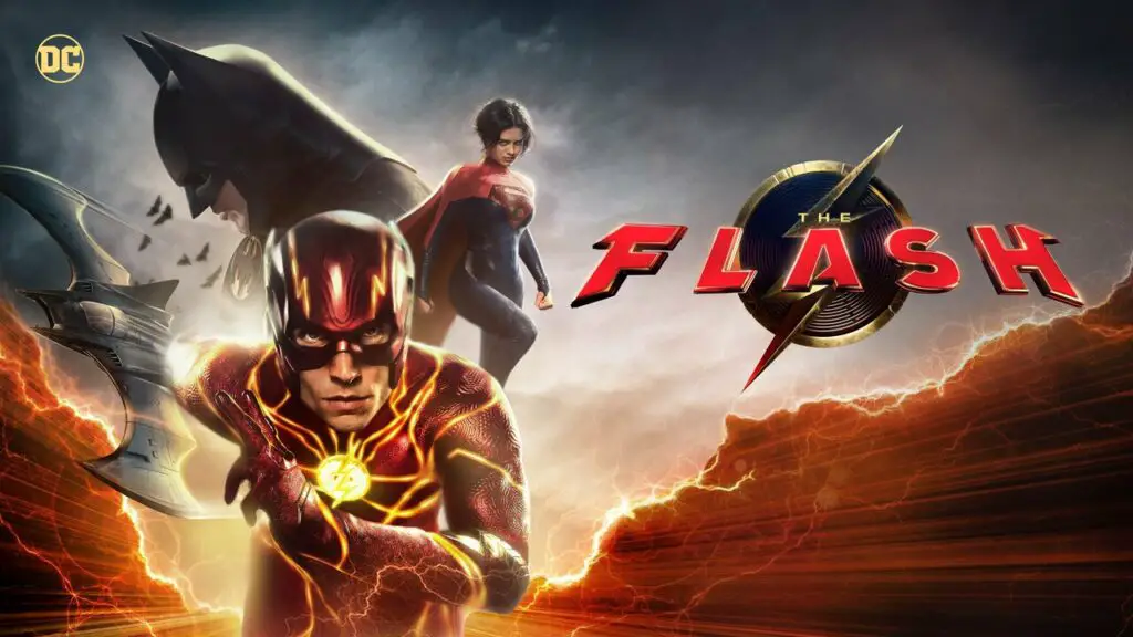 The poster of The Flash series.